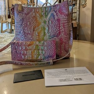 BRAHMIN KATIE CROSSBODY & WALLET